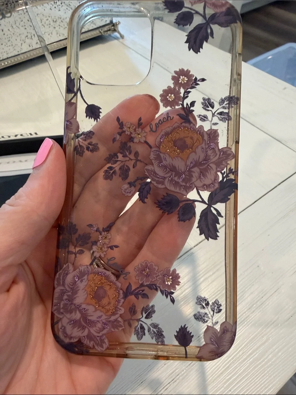 Coach phone case